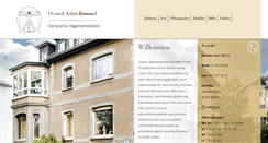 Desktop Screenshot of praxis-kuemmel.de